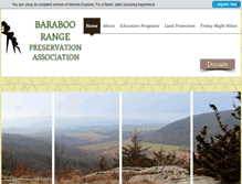 Tablet Screenshot of baraboorange.org